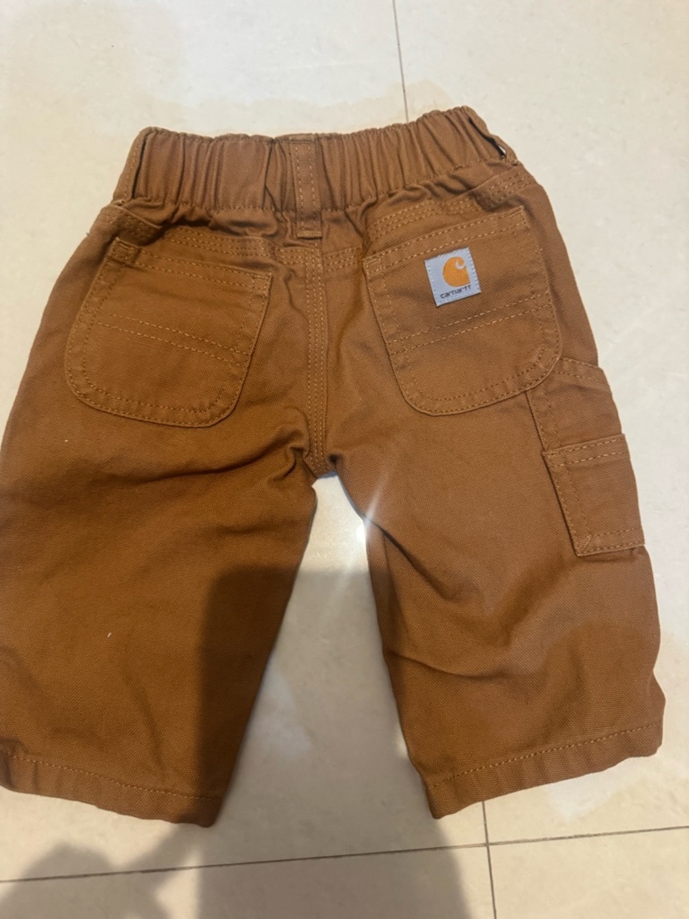 Carhartt Toddler Carhartt Brown Work-Style Shorts